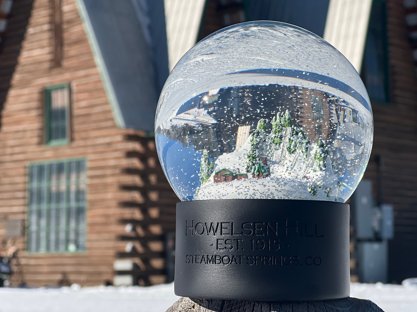 Howelsen Hill Snow Globe